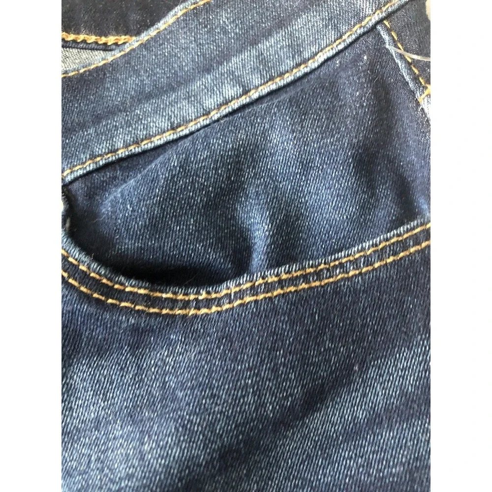Women's Hudson Natalie Mid rise Ankle Super Skinny Blue Jeans size 24 New